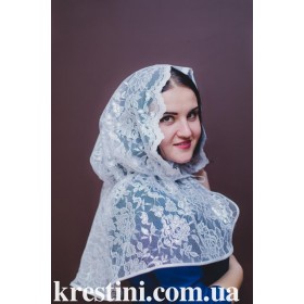 Гипюровый палантин-капюшон "Bravissimo"